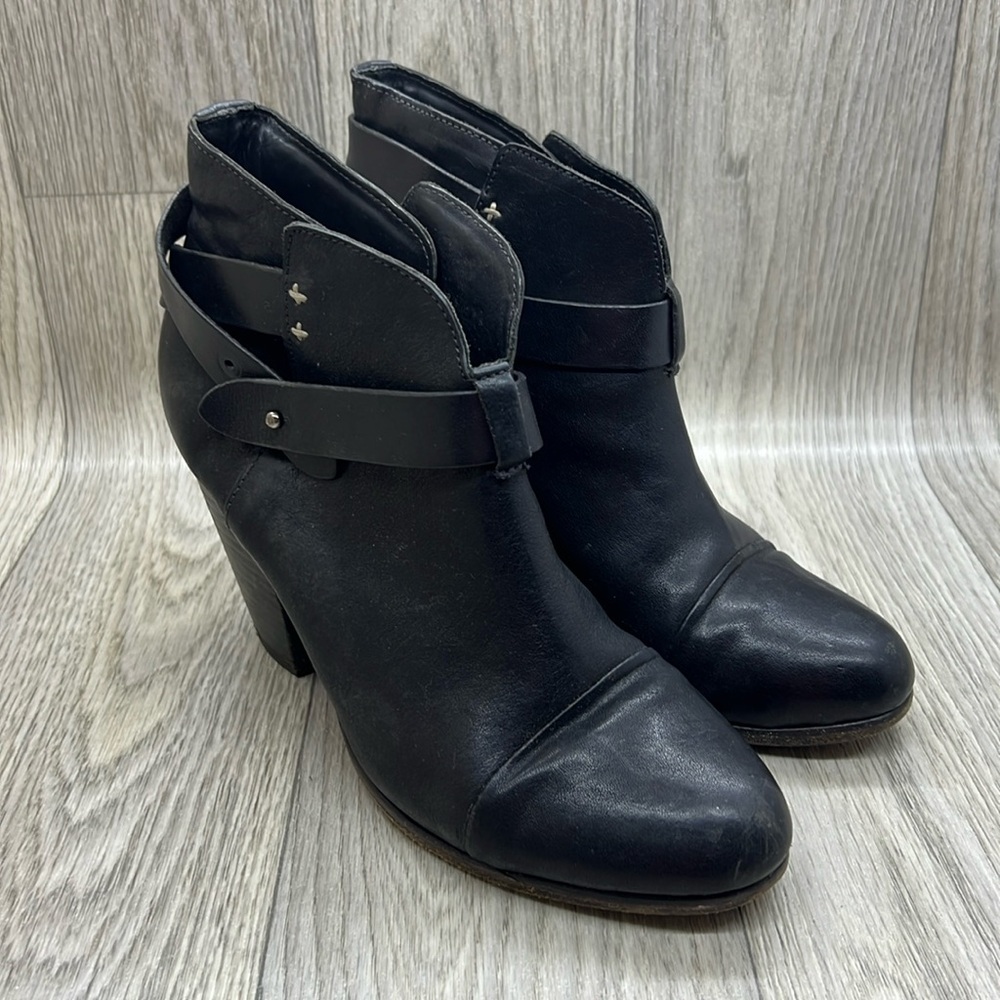 Rag & Bone Harrow Leather Ankle Boots